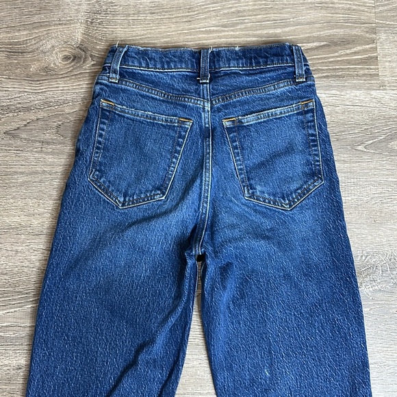 Abercrombie & Fitch The 90’s Straight Ultra High Rise Jeans Blue Sz 25 - Picture 7 of 13